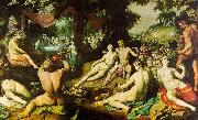 Cornelisz van Haarlem The Wedding of Peleus and Thetis oil painting reproduction